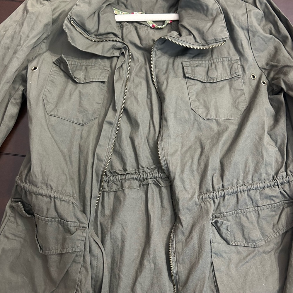 Women's Green Utility Jacket